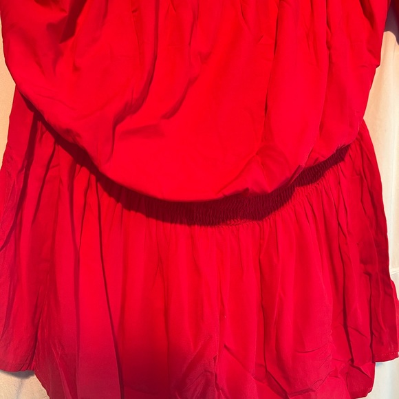 Lane Bryant Blouse Red size 18 - Picture 4 of 10